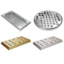 Drip Tray Stainless Steel/Brass Professional Barware Drink Drip Tray For Bar Pub