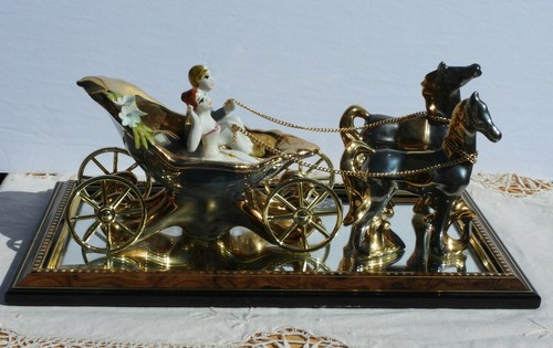 Vtg vitagliano horse carriage - vitagliano,