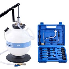 OMT 7.5L Transmission Fluid Pump ATF Refill Pump Kit with 15 Adapters 3 Hoses