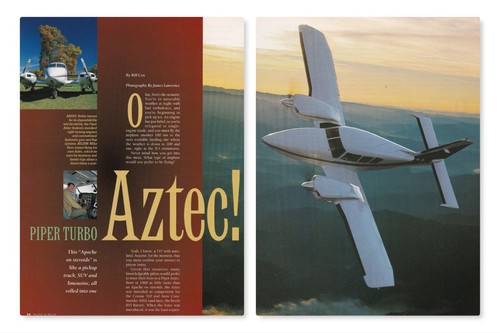 Piper aztec turbo aircraft - turbo,