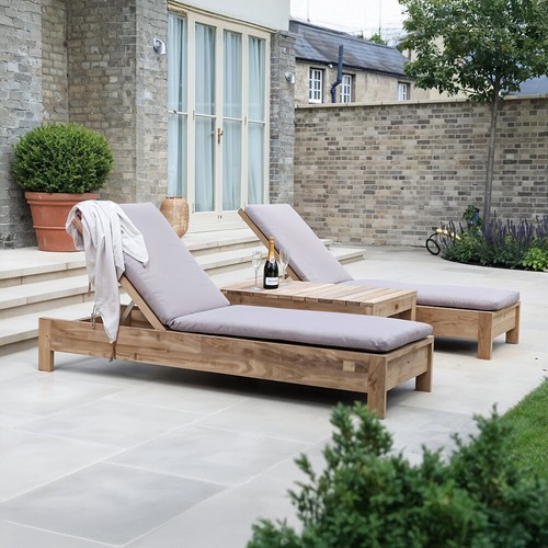 3pcs sun lounger - 3pcs, cushion