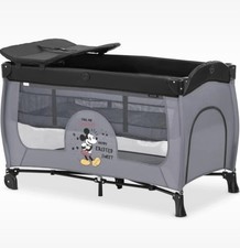 Hauck Fun for Kids Sleep N Play Center Stars Travel Cot Set with Changing Mat