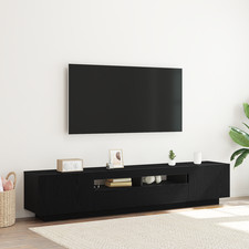 TV Cabinet with LED Lights TV