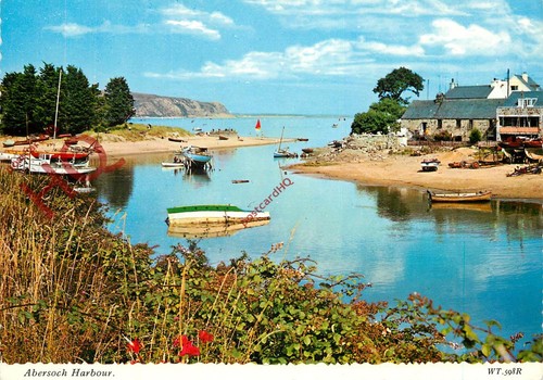 Picture postcard abersoch - picture, postcard-:abersoch