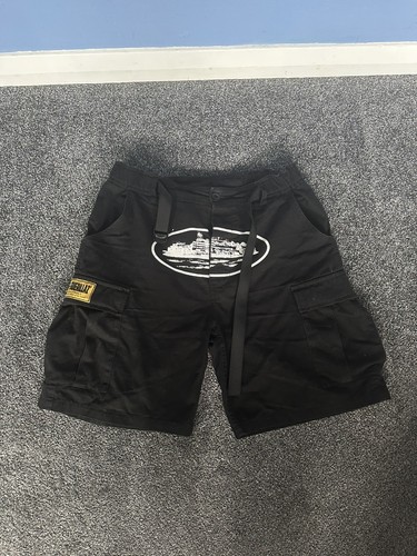 Corteiz alcatraz cargo shorts - alcatraz,