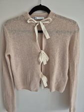 Zara Tie Front Cardigan In