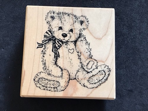 Teddy bear with bow - , heart