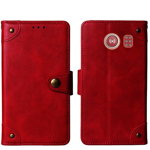 Flip retro phone leather case - phone,
