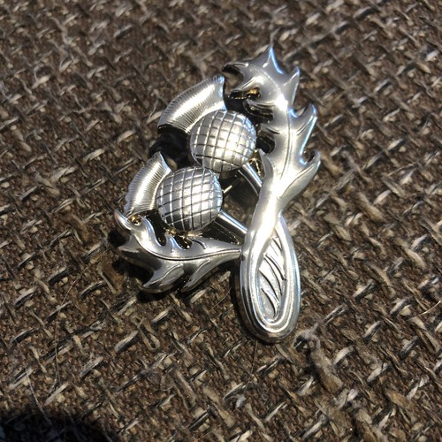 Scottish silvertone thistle - scottish,