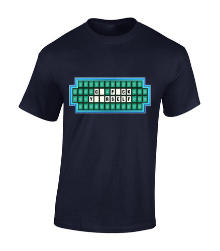 Rude wheel fortune mens t - fortune,
