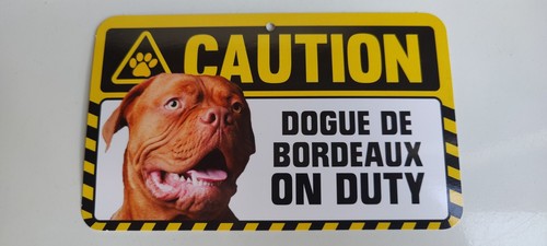 Caution dog duty - caution, signs