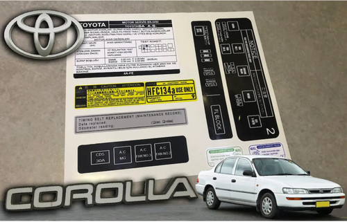 Decal set stickers - decal, for
