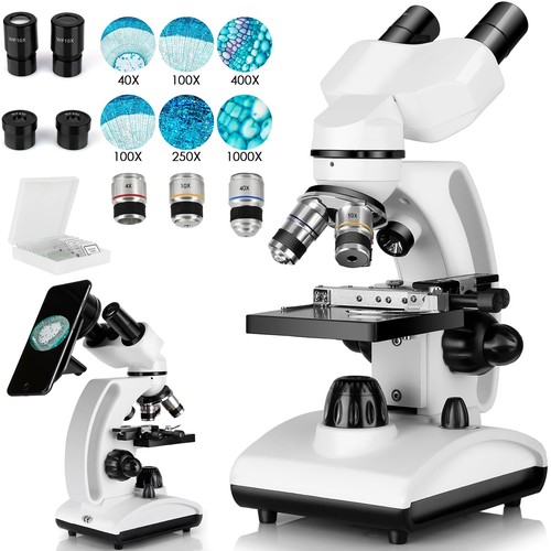 40x 1000x binocular compound - 40x-1000x,