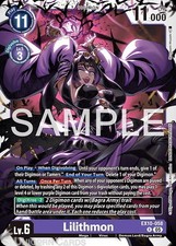EX10-058 Lilithmon : Rare Digimon Card : EX10: Sinister Order