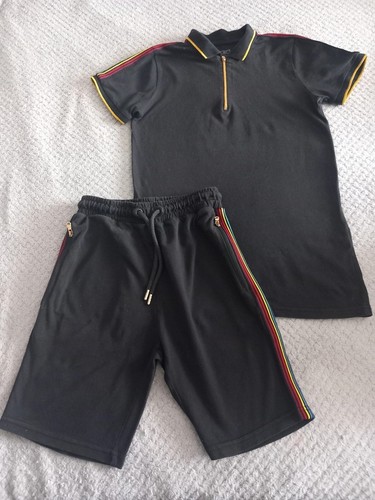 Next shorts set boys black