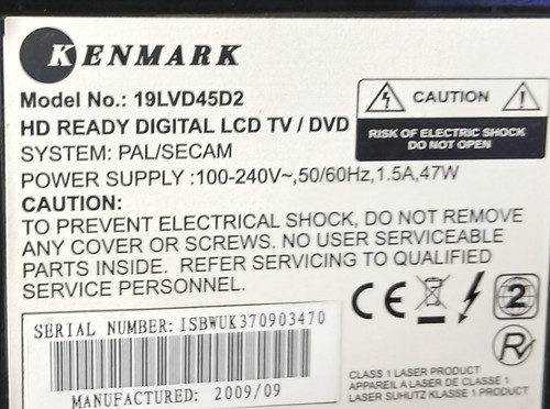 Kenmark ready digital lcd - hd,