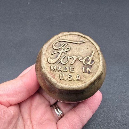 Vintage ford model - vintage, brass