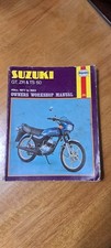 SUZUKI GT ZR & TS50 1977 to 1983 HAYNES WORKSHOP MANUAL 799 GOOD USED & FREE P&P