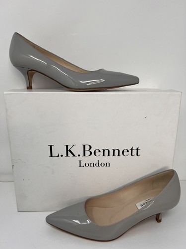 Bennett shoes grey patent - shoes,