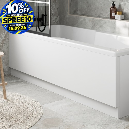 Modern bathroom 1700mm white - 1700mm,