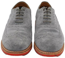 Grenson Men's Grey Suede Brogues UK 8.5