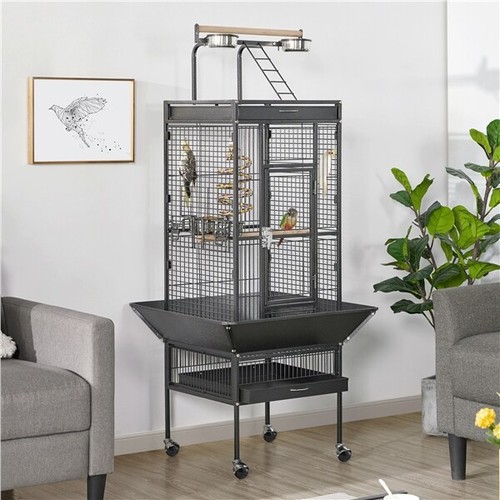 156cm play top parrot cage - play,