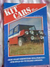 Kitcars & Specials Autumn 1981 GTM build up, VW Beetle chassis