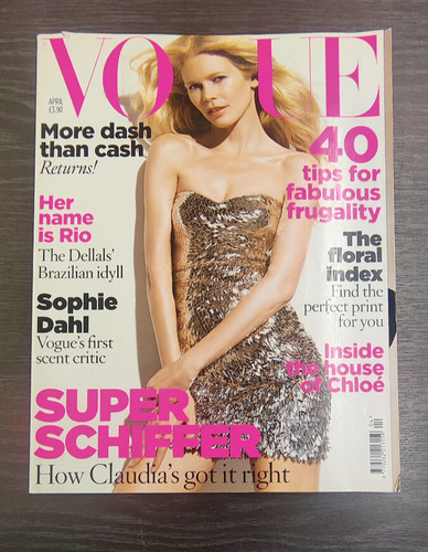 Vogue magazine april - april,