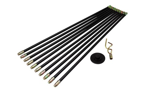12pc drain rod set - 12pc,