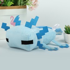 Minecraft Plush Doll Rare Blue Axolotl Soft Plush Stuffed Toy Kids Gift 30cm