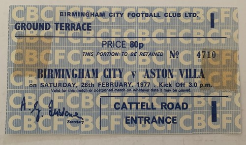 Birmingham city aston villa - city, v
