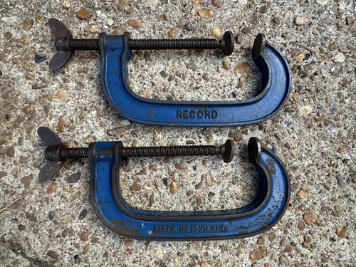Vintage record clamps - 2, 6