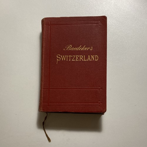 Baedeker switzerland italy - baedeker’s,