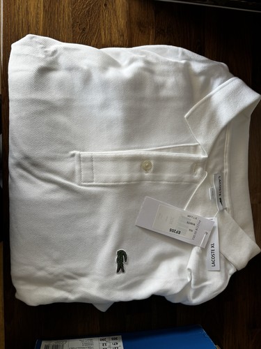 Lacoste men white polo - lacoste,