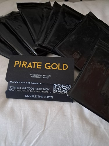 Pirate gold poker chips - pirate,