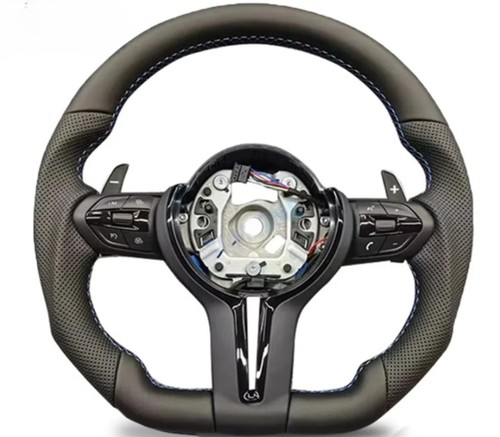 Full leather steering wheel - full,