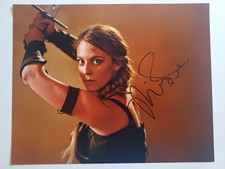 MIRANDA RAISON - Genuine hand Signed 10x8 Photo (DOCTOR WHO, MERLIN, SPOOKS)