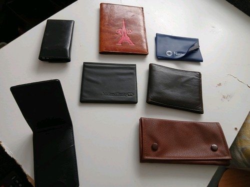 Job lot wallets - job, cases
