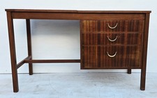 Petite Mid Century Teak Teacher's  Desk, Vintage Meredew Retro Home Offic