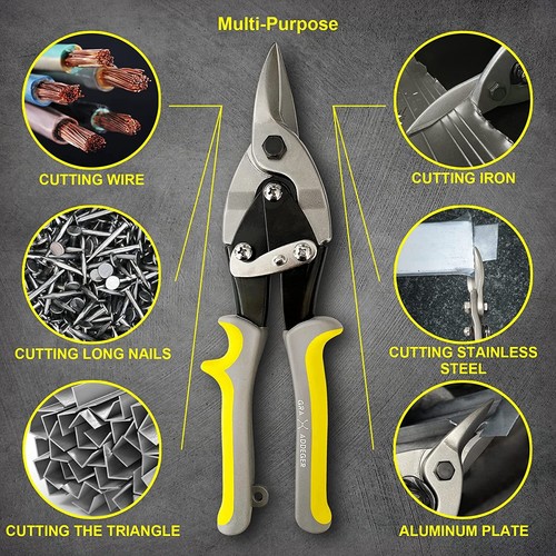 Inch tin snips straight - straight, cut