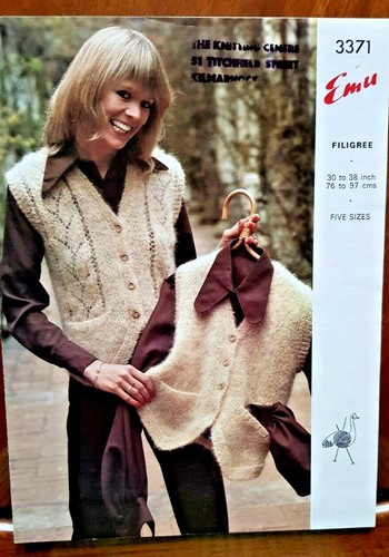 Vintage emu pattern 3371 - vintage,