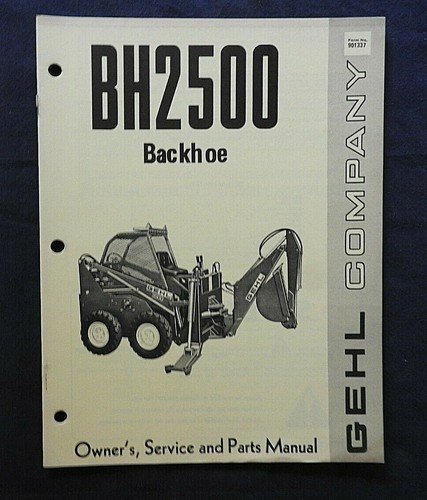 Gehl 2500 skid steer loader - 2500,