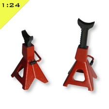 2x 3D Printed JACK STANDS 1:24