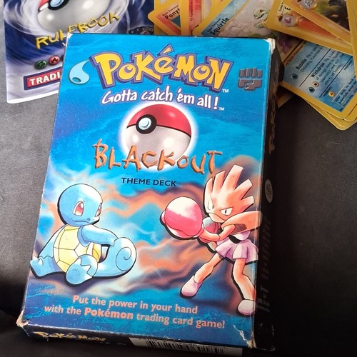 Pokemon blackout theme deck - pokemon,