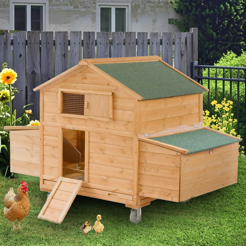 Wooden chicken coop - wooden, hen