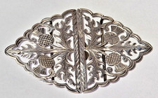 ANTIQUE SILVER NURSES BELT