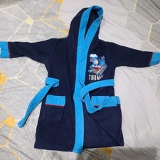 Thomas the Tank Engine Boys Kids Blue Dressing Gown 1.5 -3Years