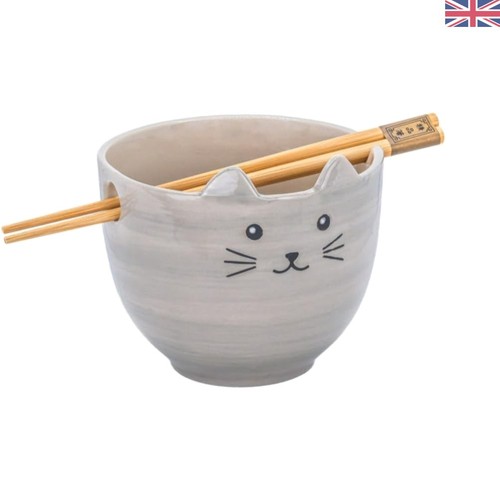 Cute japanese cat ramen bowl - japanese,