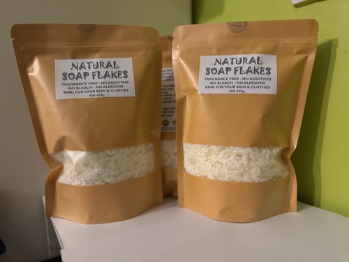 Natural soap flakes 400g - natural,