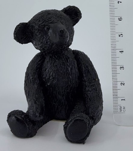 British coal teddy figurine - british,